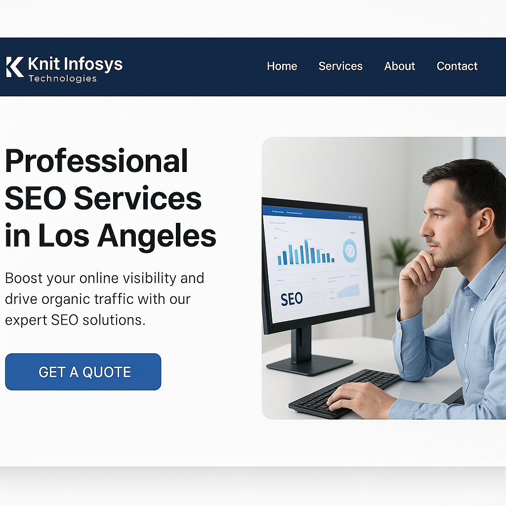Professional SEO Services in Los Angeles | Knit Infosys Technologies - Knit Infosys Technologies