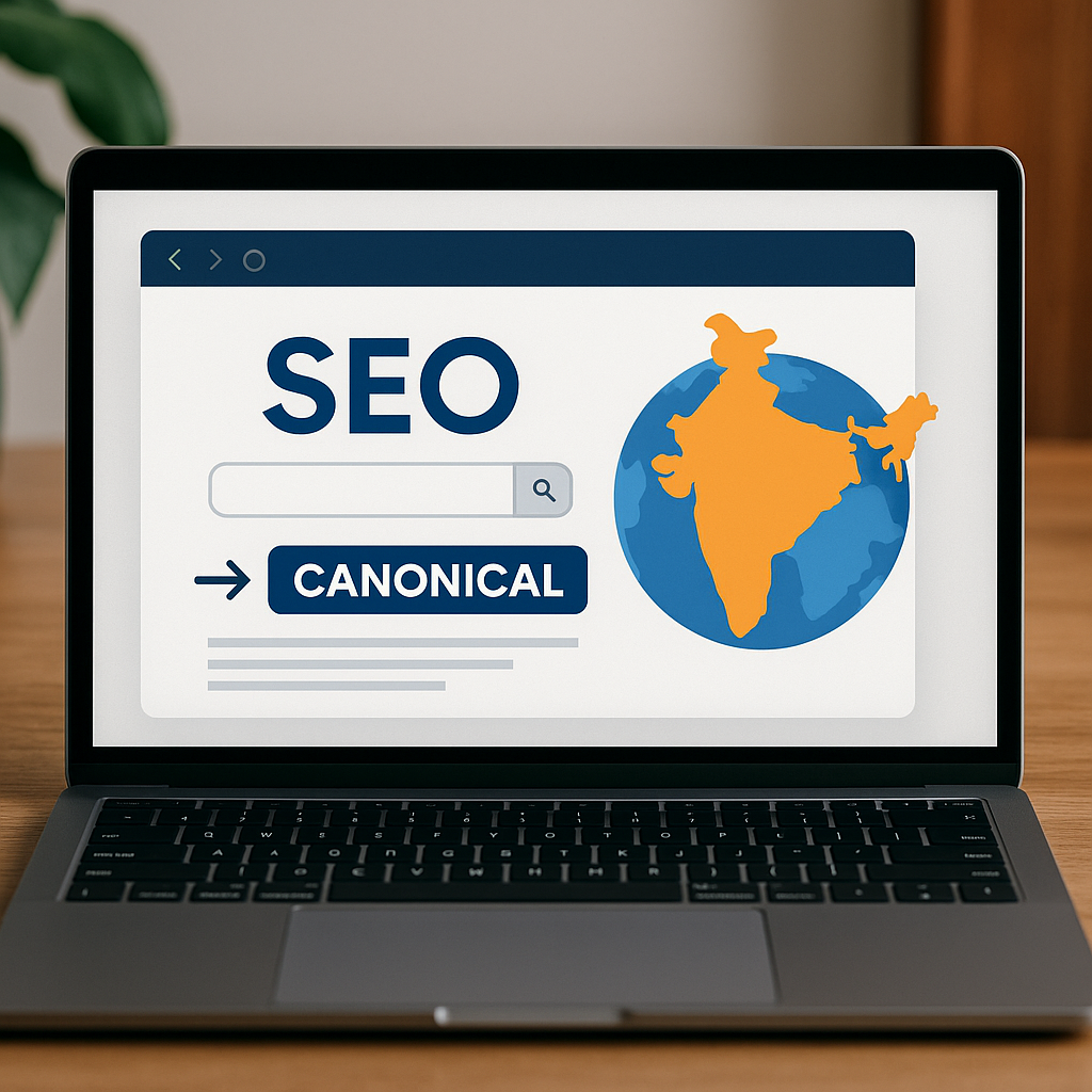 SEO canonical issue illustration